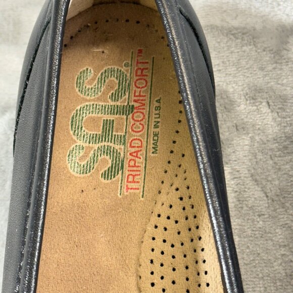 SAS Womens shoes size 7.5N Grey all day comfort loafers slip on - Picture 6 of 16